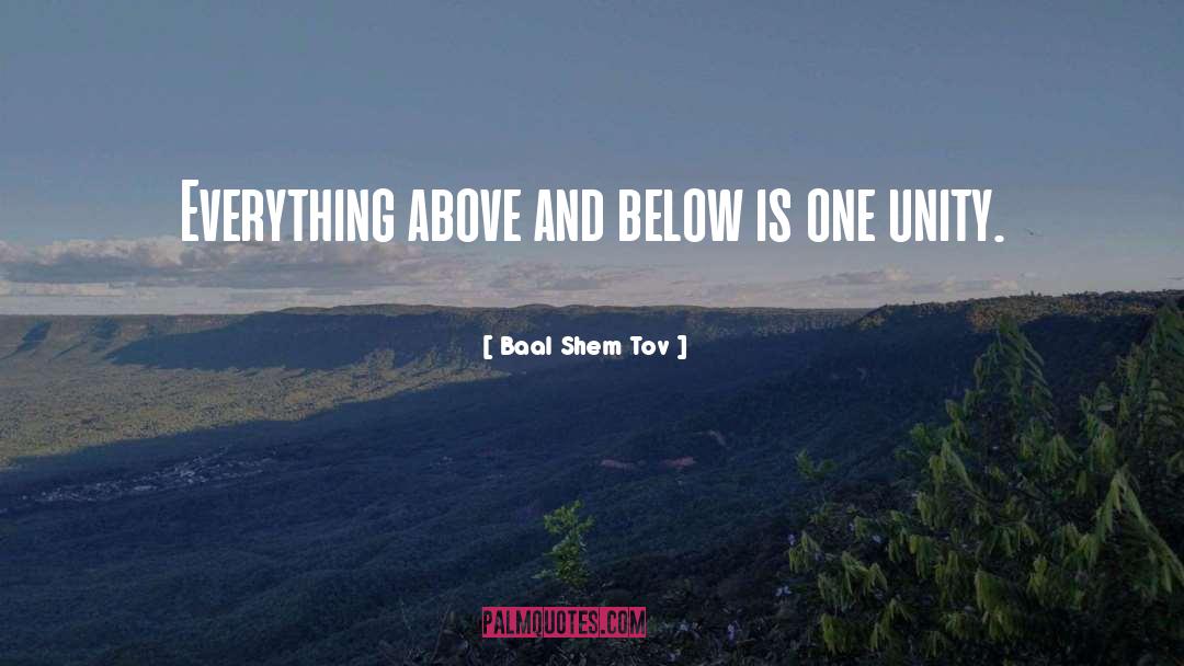 Above And Below quotes by Baal Shem Tov