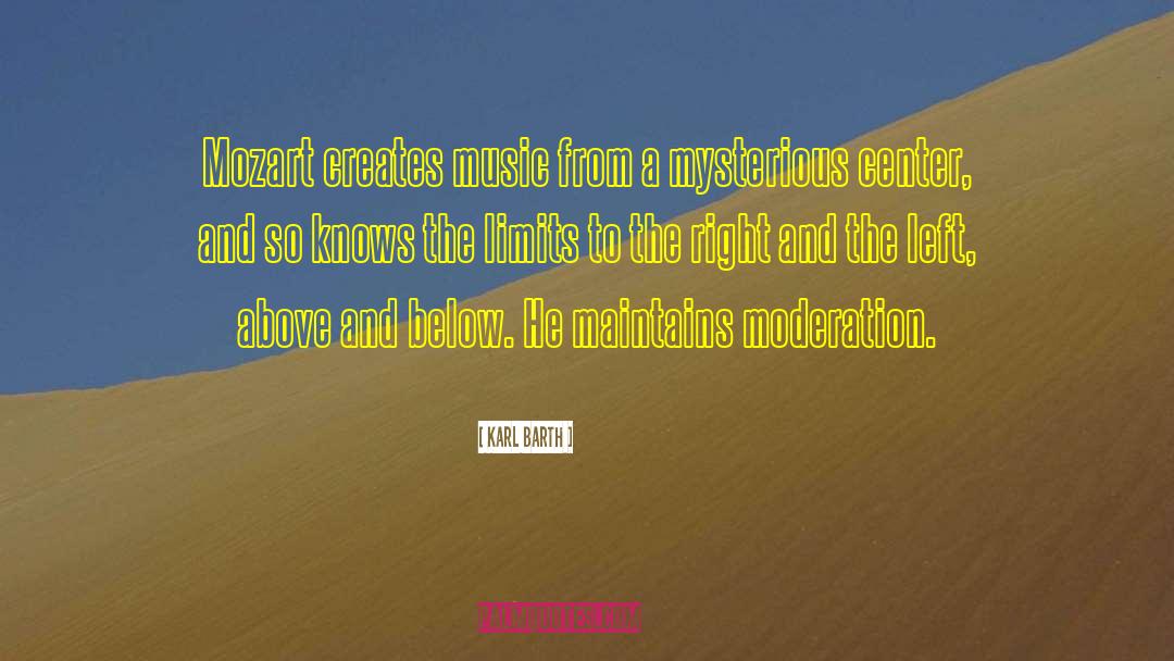 Above And Below quotes by Karl Barth