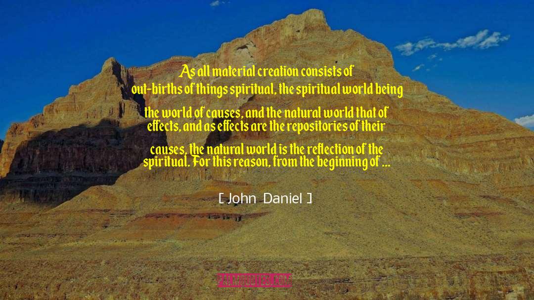 Above And Below quotes by John  Daniel