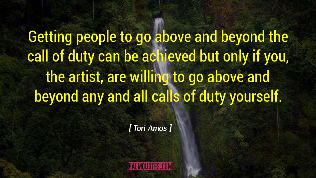 Above And Beyond quotes by Tori Amos