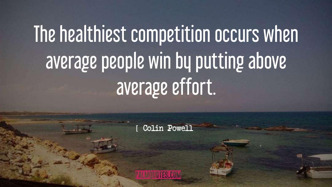 Above Average quotes by Colin Powell
