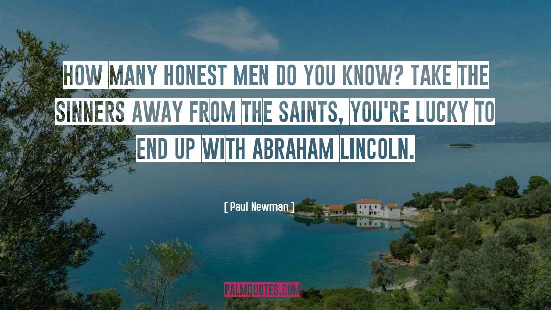 Abraham quotes by Paul Newman