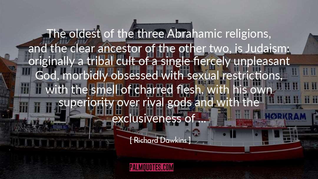 Abrahamic quotes by Richard Dawkins