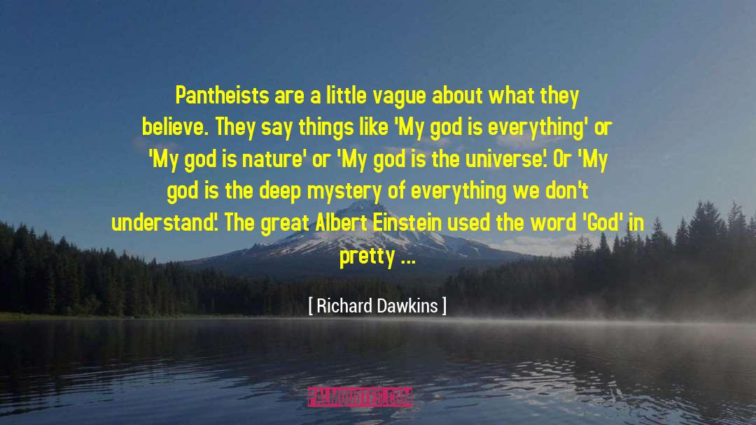 Abrahamic quotes by Richard Dawkins