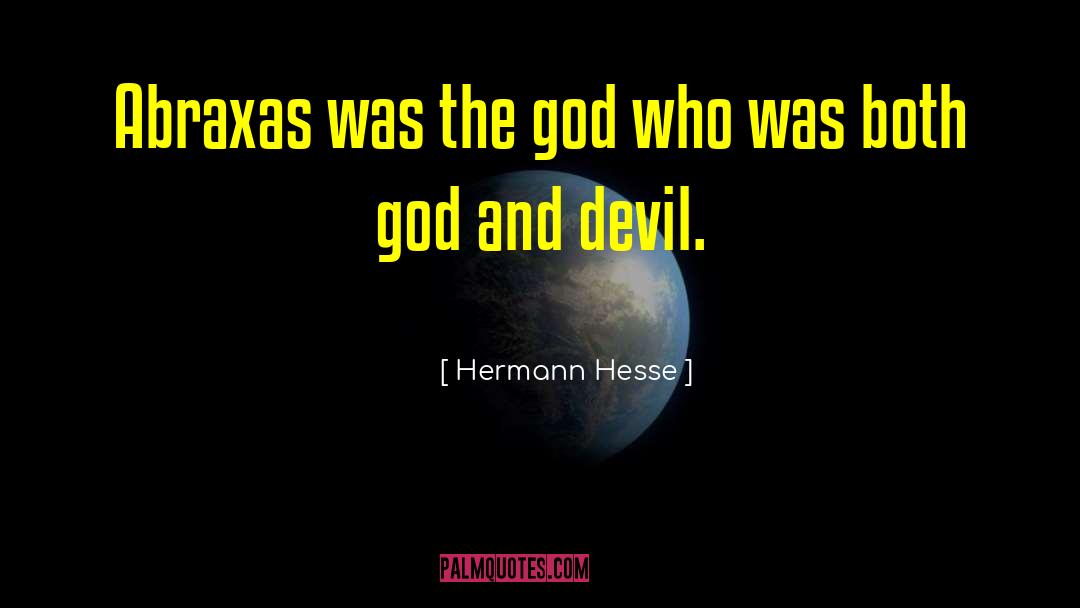 Abraxas quotes by Hermann Hesse