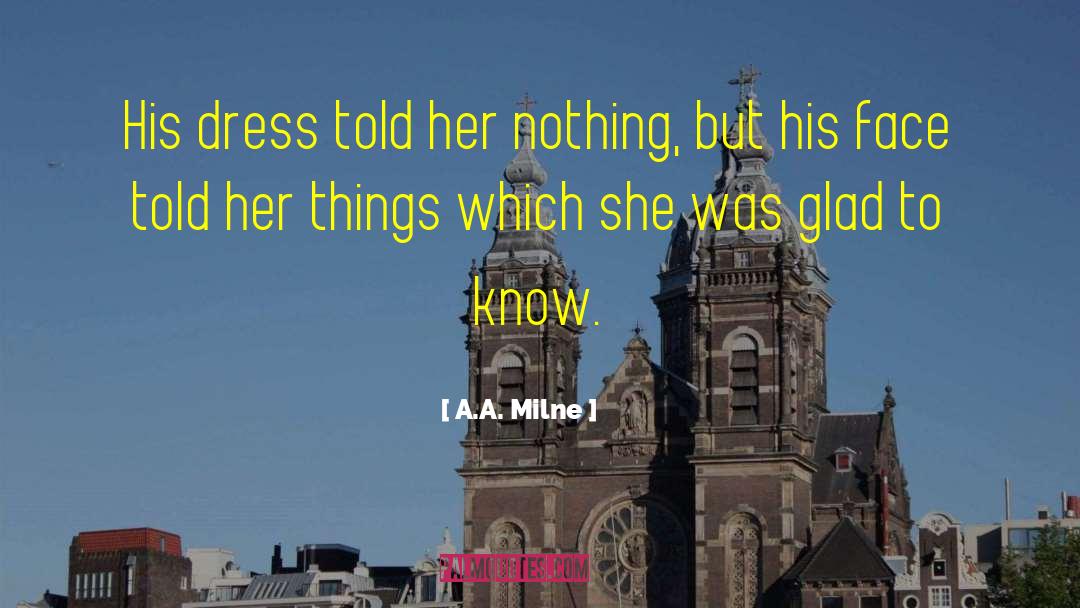 Abrial Dress quotes by A.A. Milne