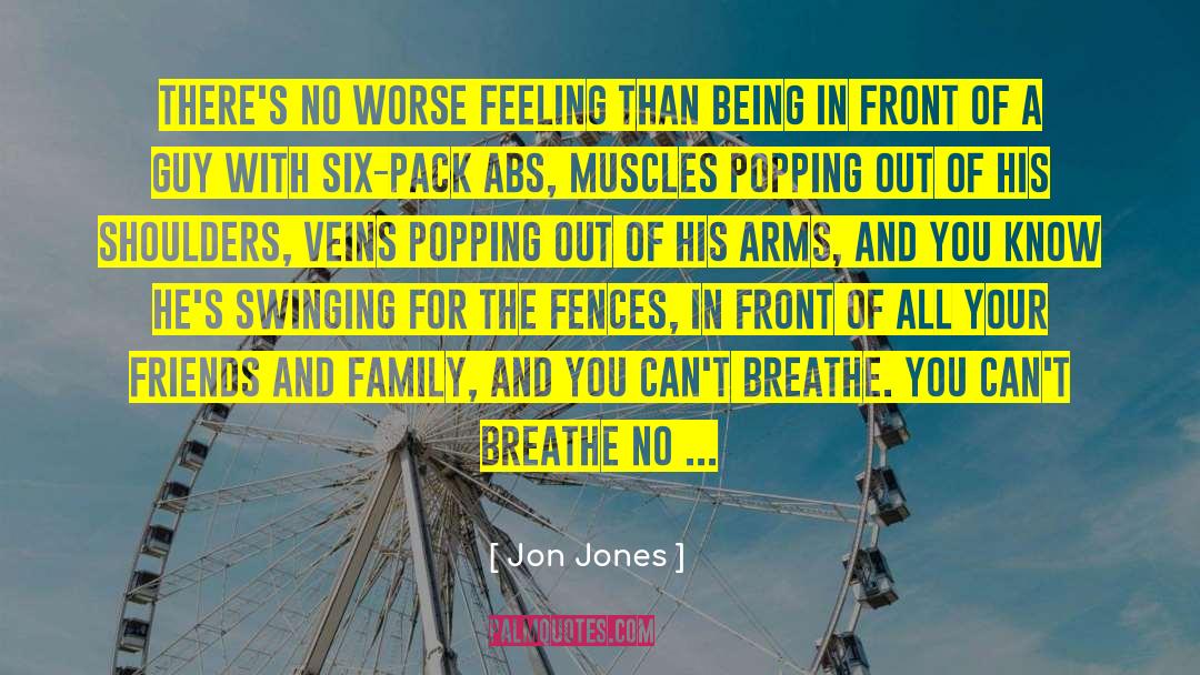 Abs quotes by Jon Jones