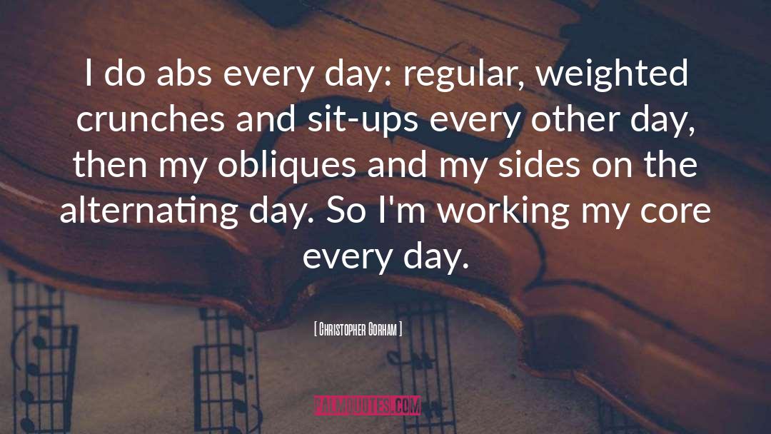 Abs quotes by Christopher Gorham