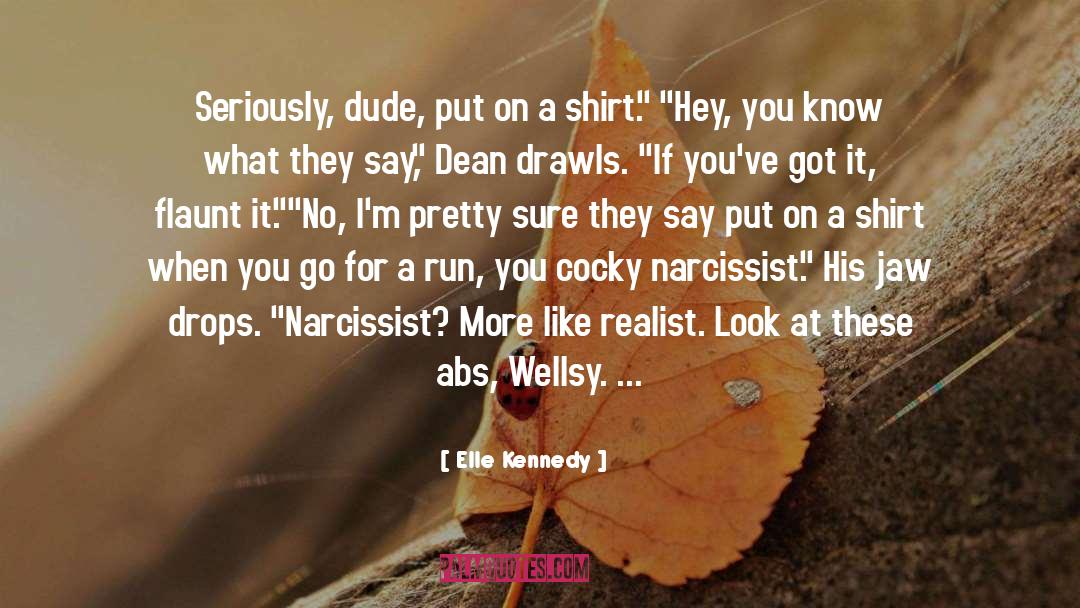 Abs quotes by Elle Kennedy