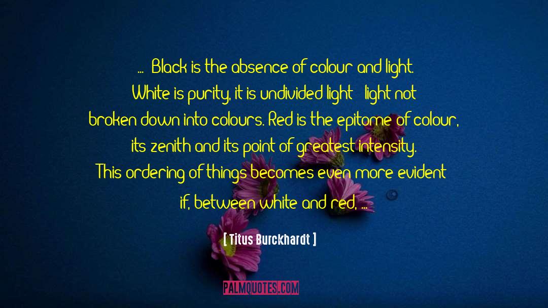 Absence Or Absences quotes by Titus Burckhardt