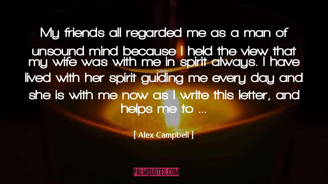 Absent Friends quotes by Alex Campbell