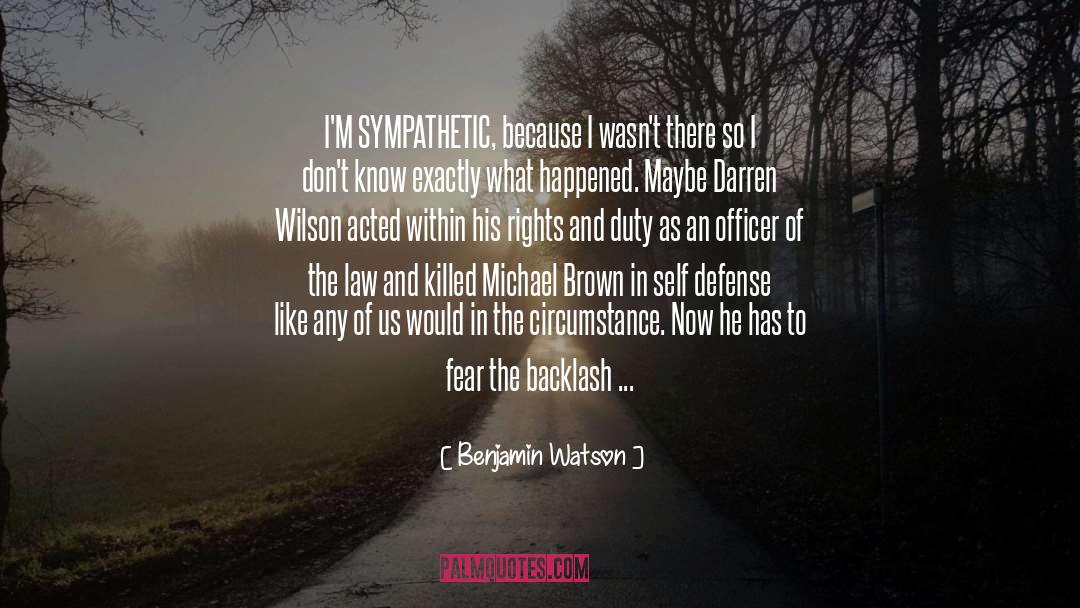 Absentia Series quotes by Benjamin Watson