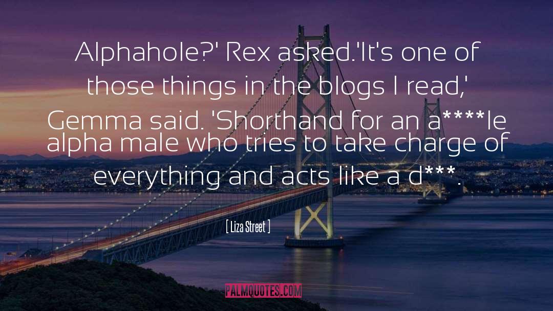 Absolom Rex quotes by Liza Street