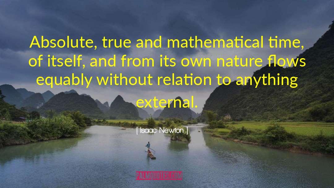 Absolute Dedication quotes by Isaac Newton