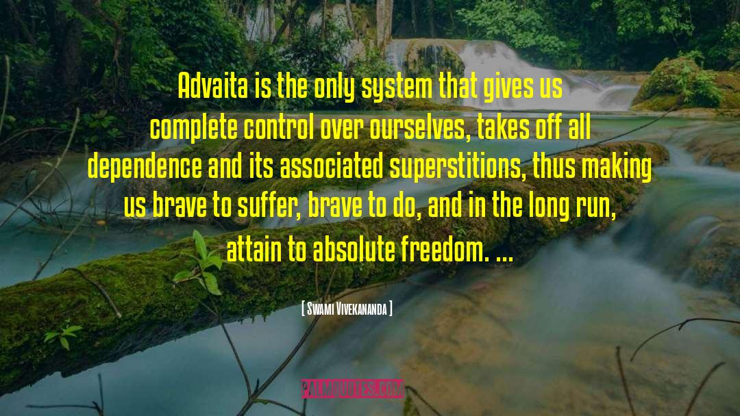 Absolute Freedom quotes by Swami Vivekananda