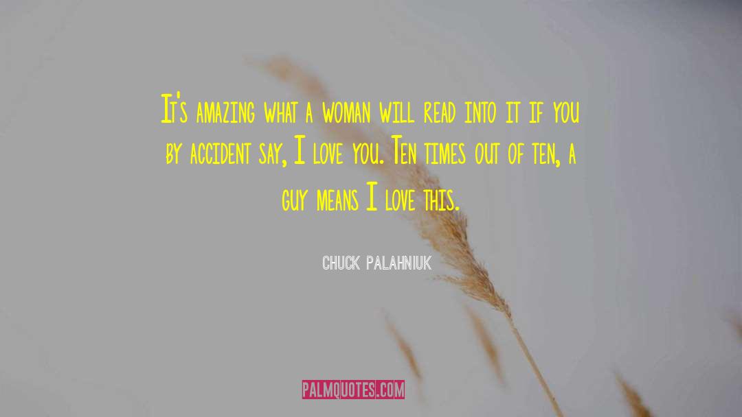 Absolute Love quotes by Chuck Palahniuk