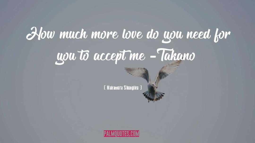 Absolute Love quotes by Nakamura Shungiku