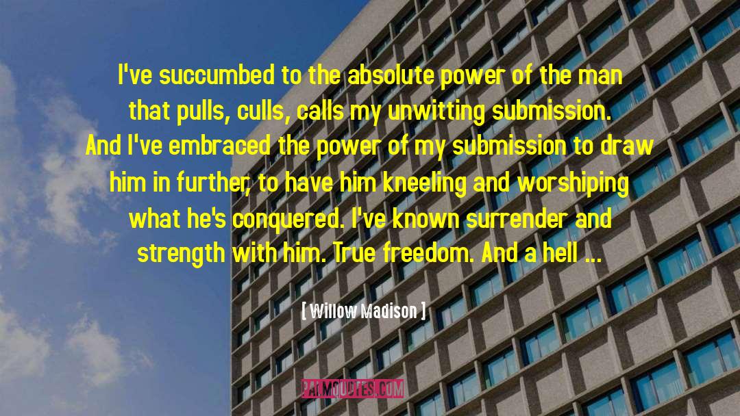 Absolute Power quotes by Willow Madison