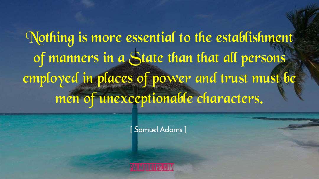 Absolute Trust quotes by Samuel Adams