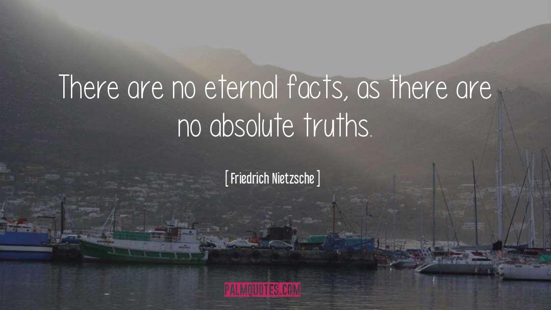Absolute Truths quotes by Friedrich Nietzsche