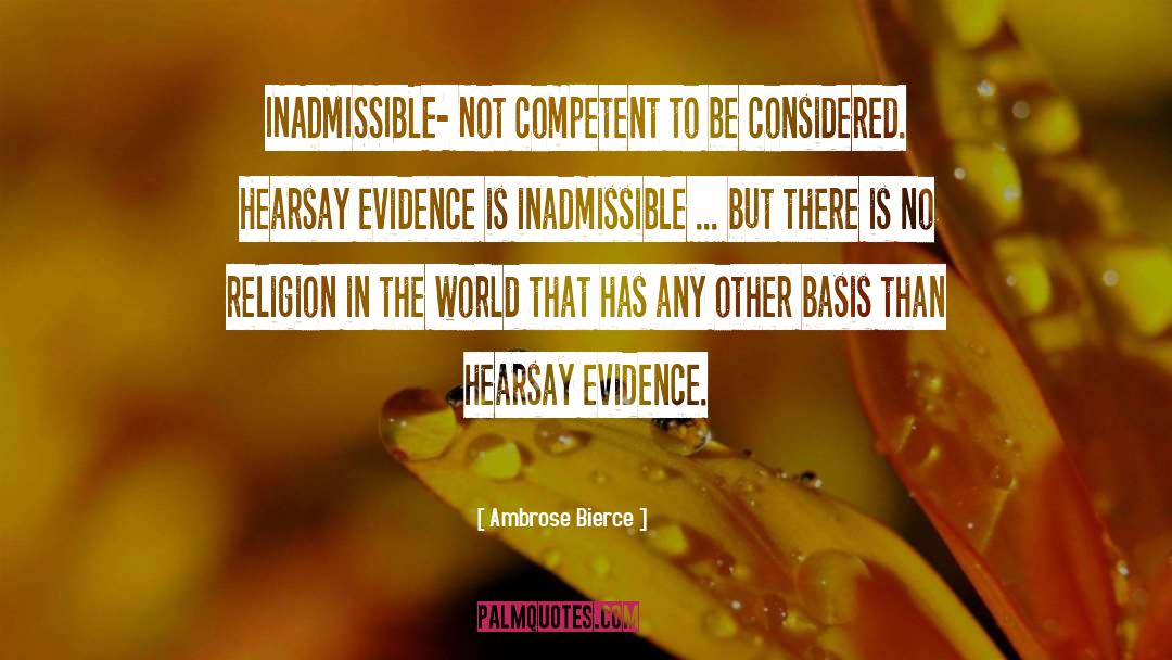 Absolutists Religion quotes by Ambrose Bierce