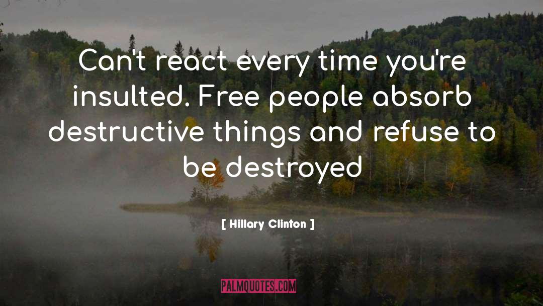 Absorb quotes by Hillary Clinton