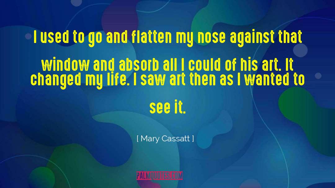 Absorb quotes by Mary Cassatt