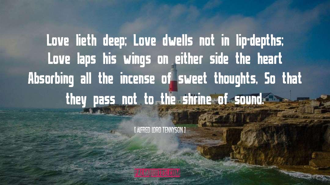 Absorbing quotes by Alfred Lord Tennyson