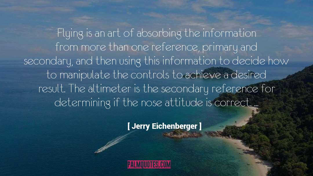 Absorbing quotes by Jerry Eichenberger