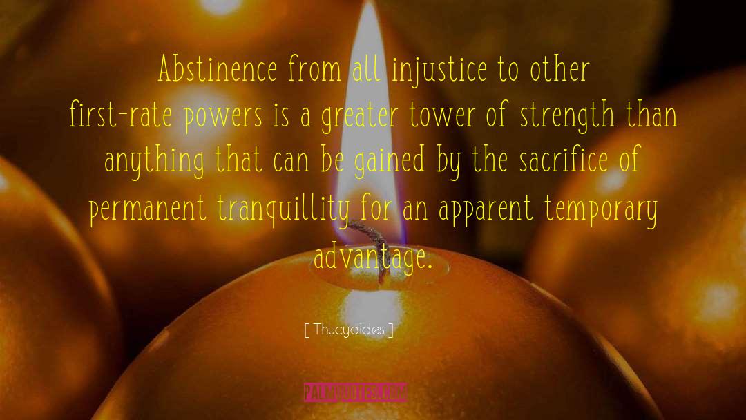 Abstinence quotes by Thucydides