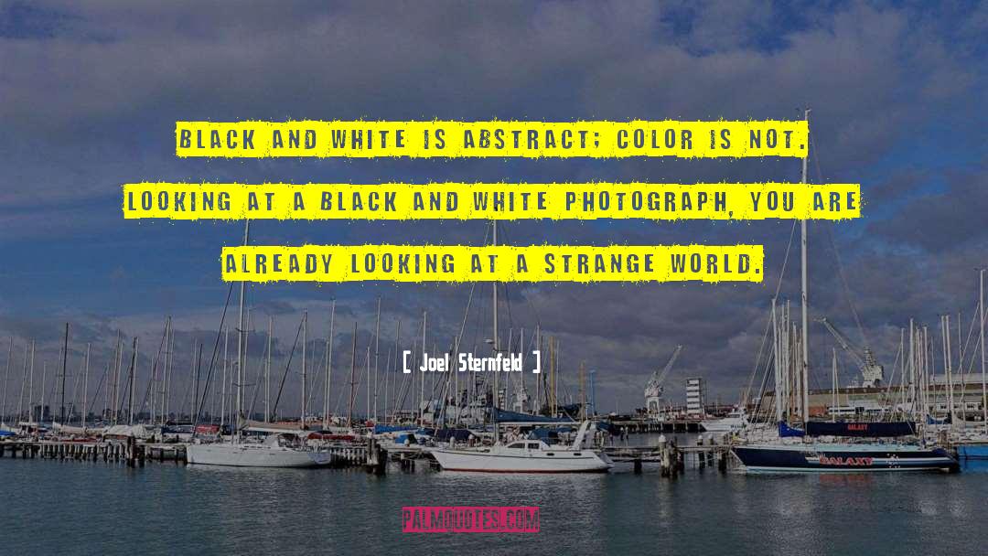 Abstract Alex quotes by Joel Sternfeld