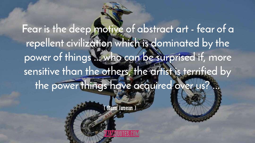 Abstract Art quotes by Storm Jameson