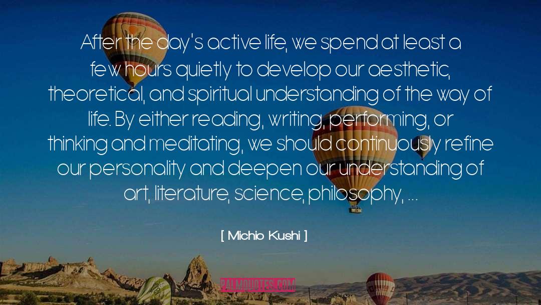 Abstract Art quotes by Michio Kushi