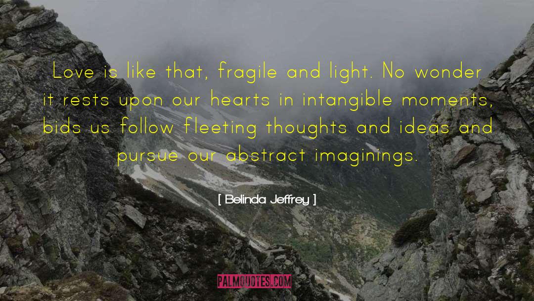 Abstract Imaginings quotes by Belinda Jeffrey