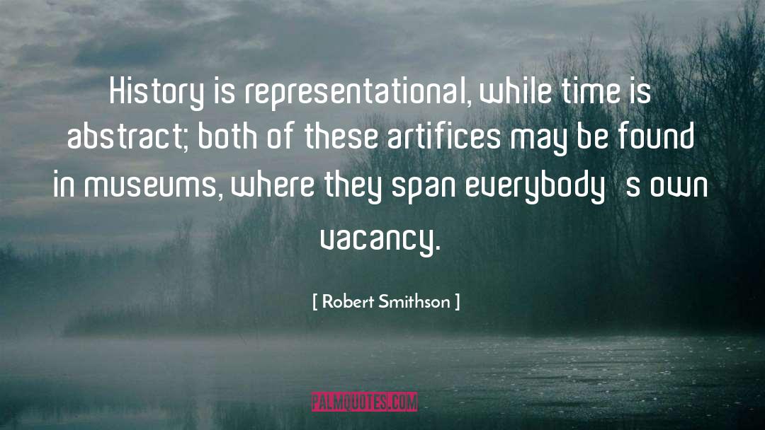 Abstract Imaginings quotes by Robert Smithson