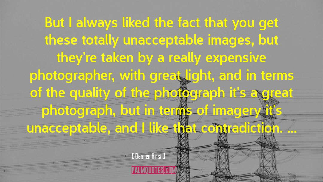 Abstract Photography quotes by Damien Hirst
