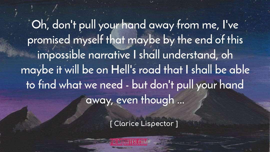Abstract quotes by Clarice Lispector
