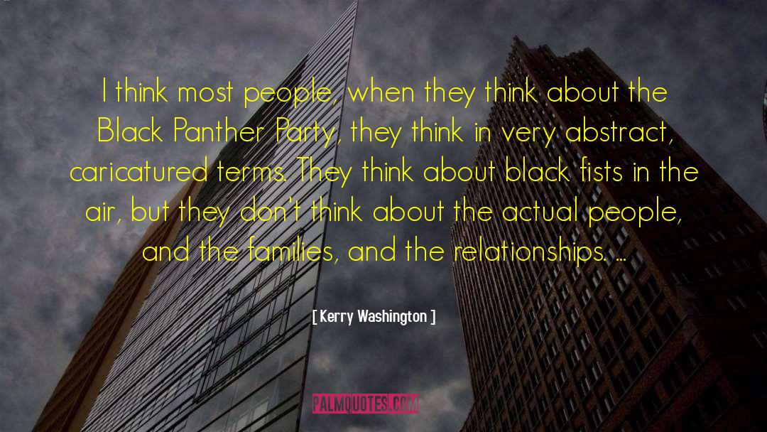 Abstract Thinking quotes by Kerry Washington