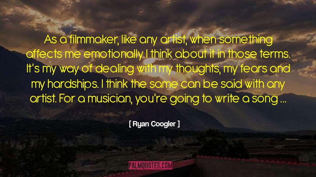 Abstract Thoughts quotes by Ryan Coogler