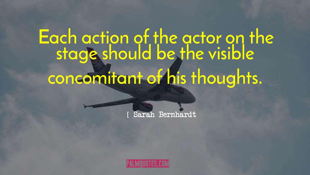 Abstract Thoughts quotes by Sarah Bernhardt