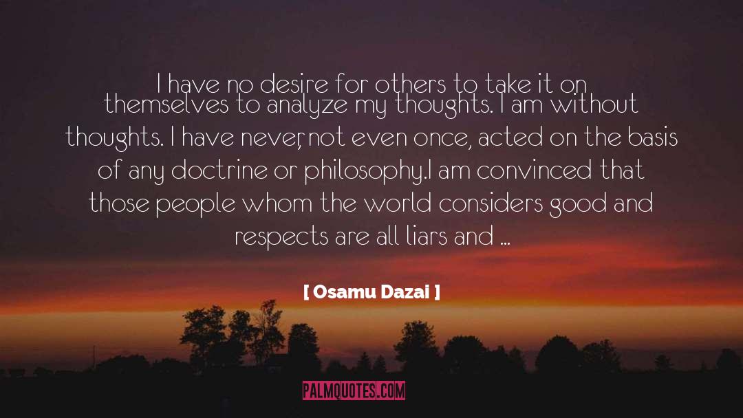 Abstract Thoughts quotes by Osamu Dazai