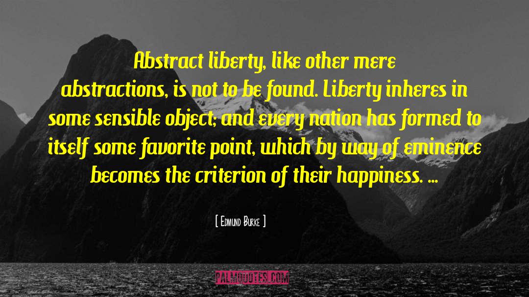 Abstraction quotes by Edmund Burke