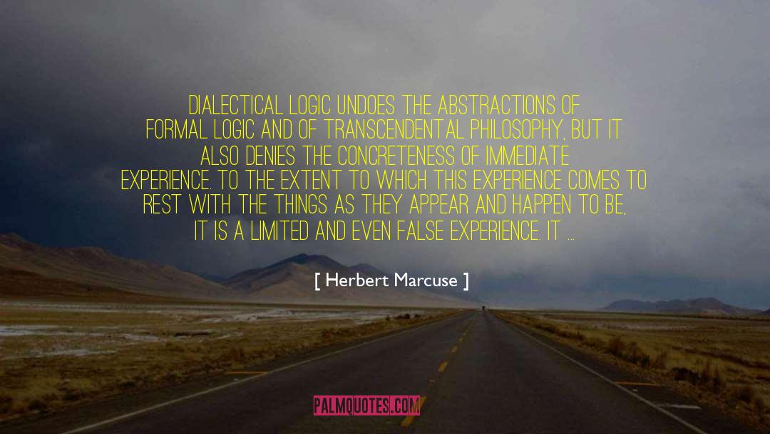 Abstractions quotes by Herbert Marcuse