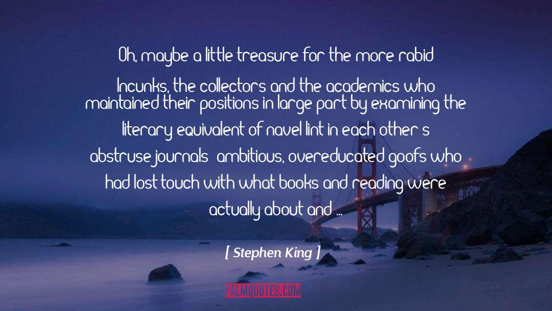 Abstruse quotes by Stephen King