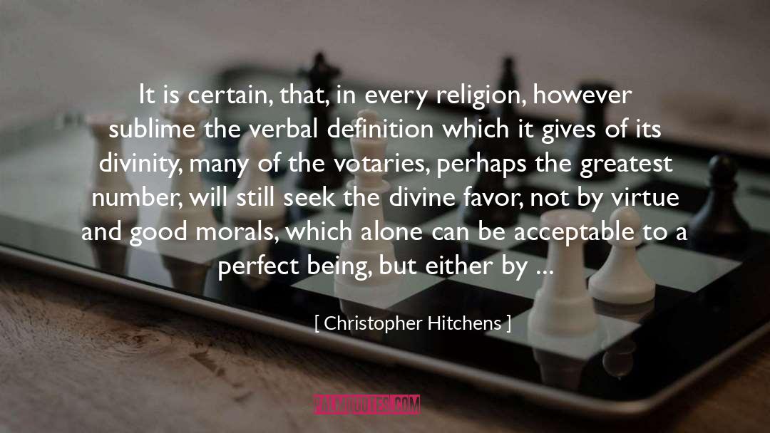 Absurd quotes by Christopher Hitchens