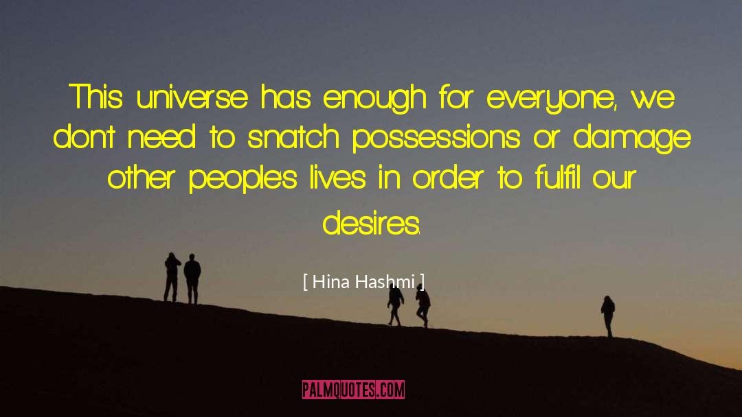 Abundance And Attitude quotes by Hina Hashmi