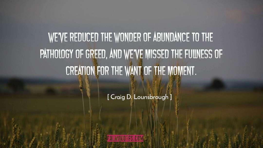 Abundance And Attitude quotes by Craig D. Lounsbrough