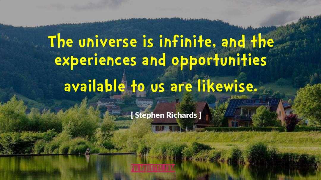 Abundance Creation quotes by Stephen Richards