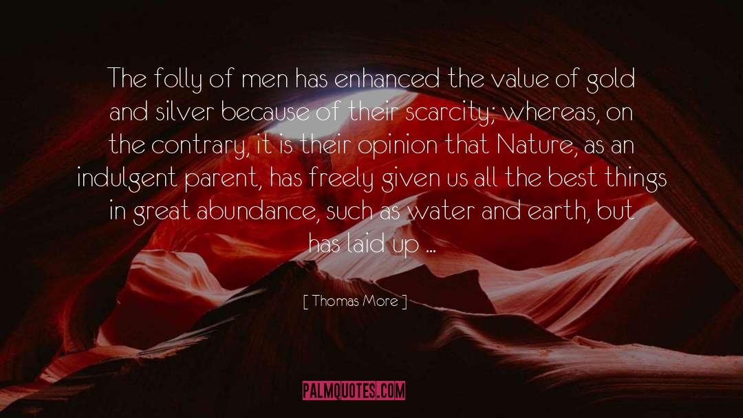 Abundance quotes by Thomas More