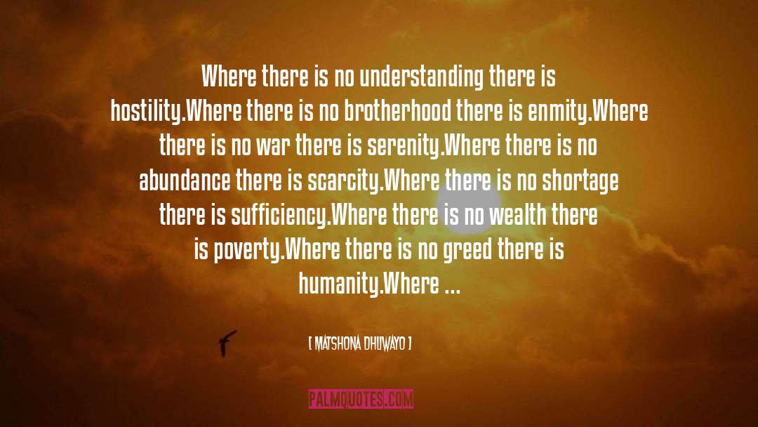 Abundance quotes by Matshona Dhliwayo